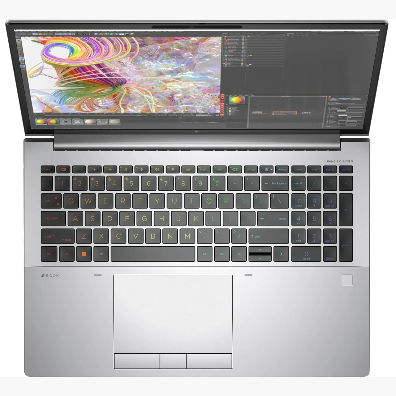 لپ تاپ استوک گرافیک دار 16 اینچی اچ پی مدل HP ZBook Fury 16 G9 Core i7 12850HX 16GB 512SSD A1000 4GB
