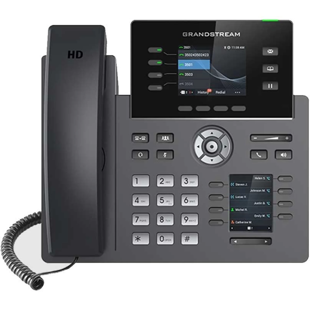 تلفن تحت شبکه استوک گرنداستریم مدل Grandstream GRP2614