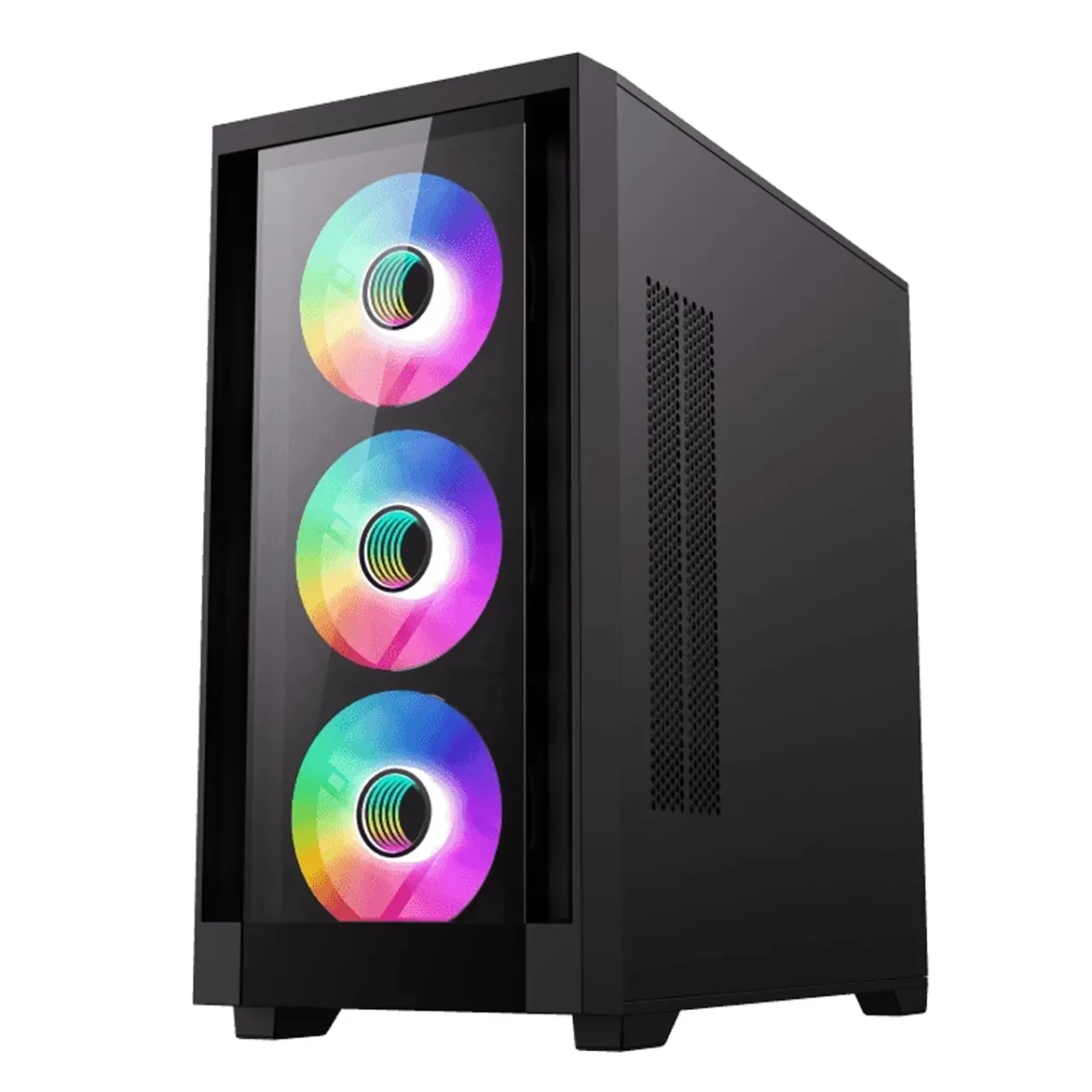 کیس کاستوم شده استوک گیمینگ با مادربرد H610 مشخصات Core i5 13400F 16GB 512SSD RX 5700 XT 8GB