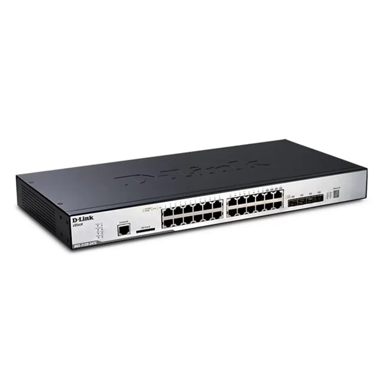 سوئیچ استوک 24 پورت دی لینک مدل D-Link DGS-3120-24TC