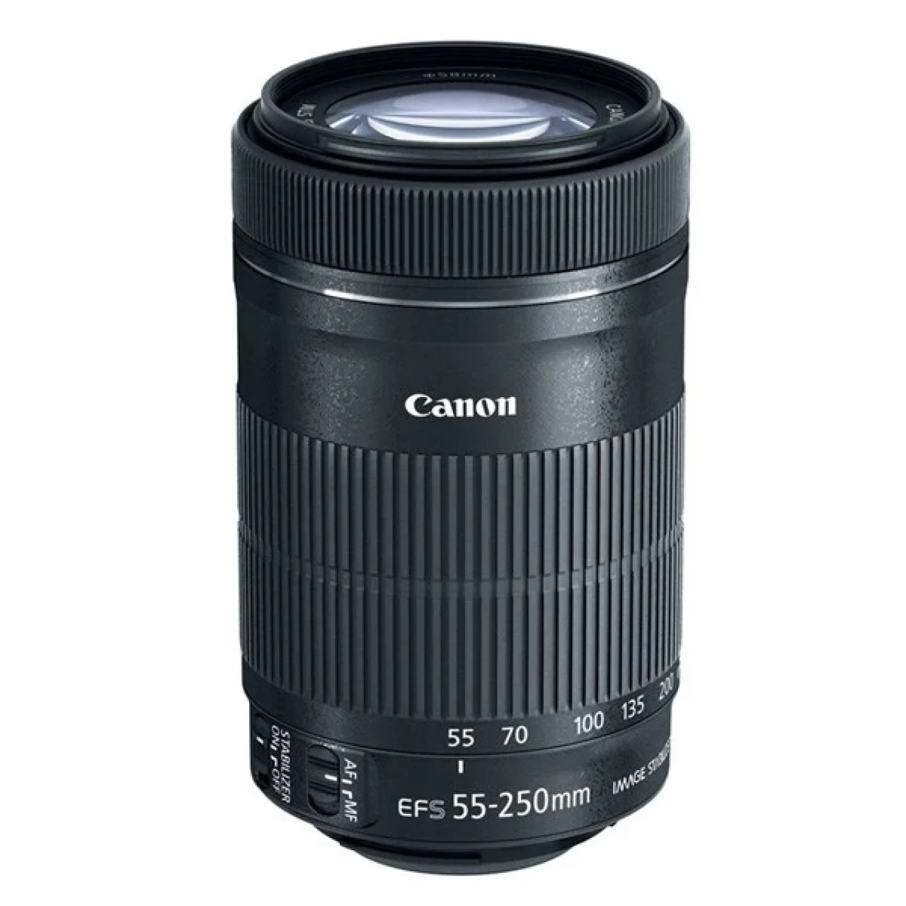 لنز دوربین استوک کانن مدل Canon EF-S 55-250mm f/4-5.6 IS STM Lens