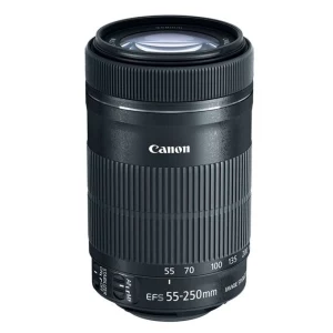 لنز دوربین استوک کانن مدل Canon EF-S 55-250mm f/4-5.6 IS STM Lens