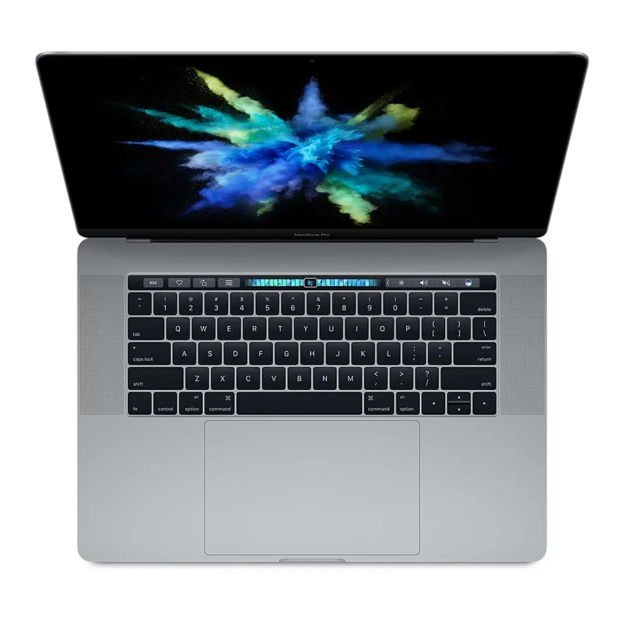 لپ تاپ استوک گرافیک دار 15.4 اینچی اپل مدل Apple MacBook Pro 2017 Core i7 7820HQ 16GB 512SSD Radeon Pro 555 2GB