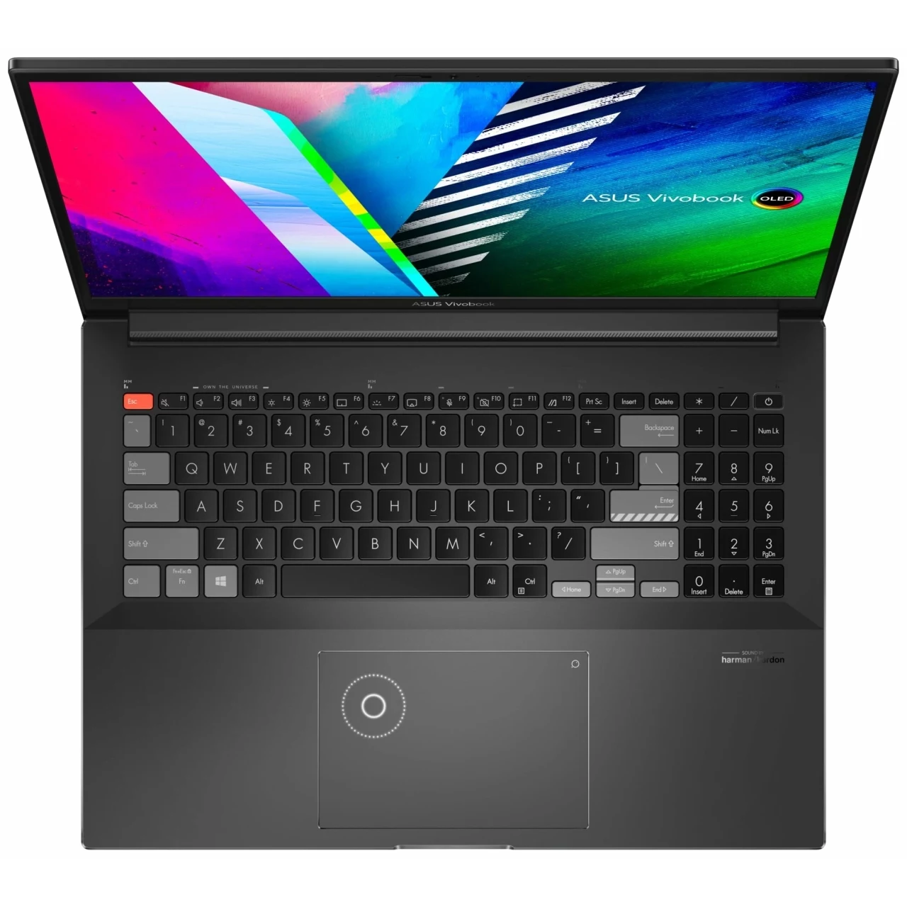لپ تاپ استوک گرافیک دار 16 اینچی ایسوس مدل Asus Vivobook 16X M7600 R5 5600H 16GB 512SSD RTX 3050 Ti 4GB
