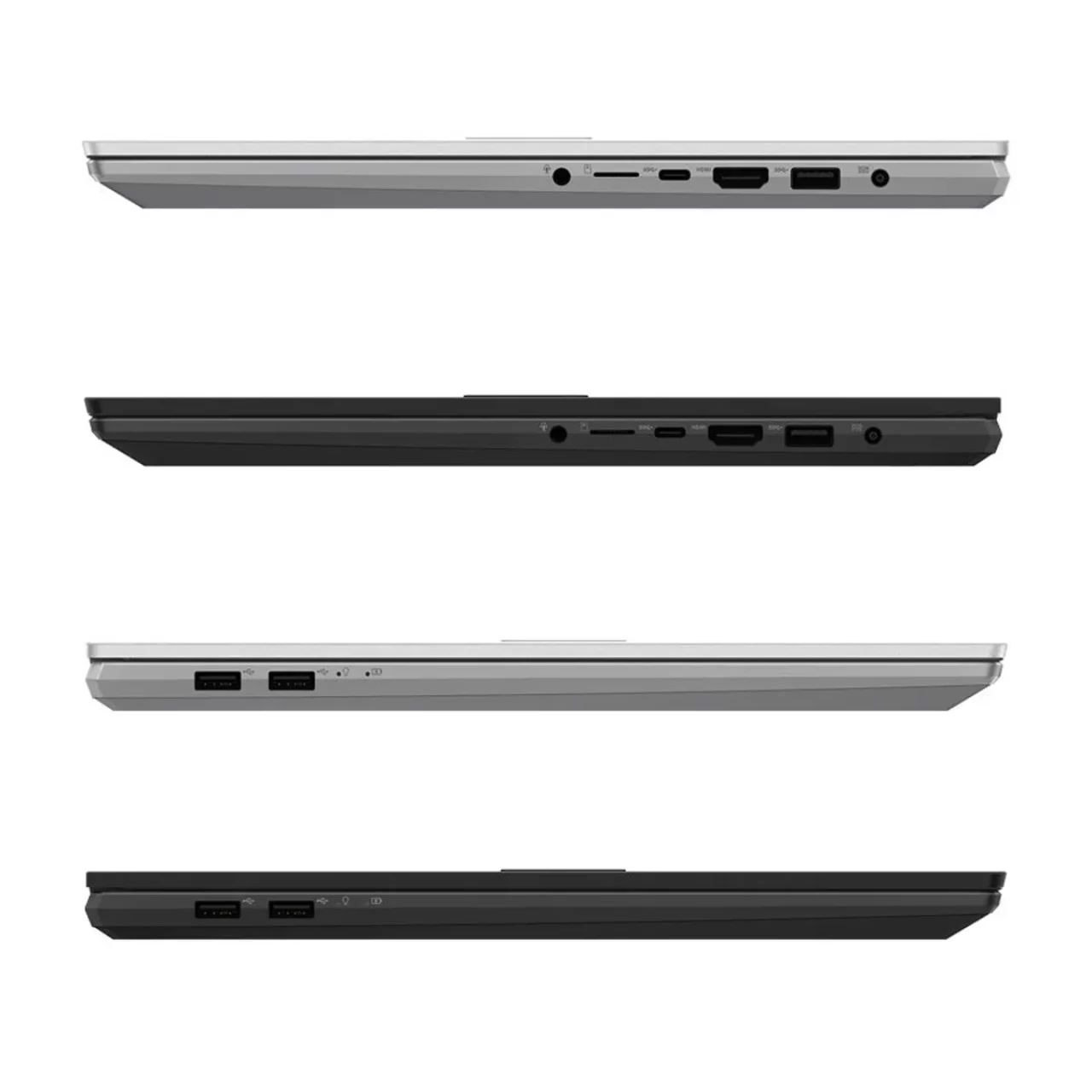 لپ تاپ استوک گرافیک دار 16 اینچی ایسوس مدل Asus Vivobook 16X M7600 R5 5600H 16GB 512SSD RTX 3050 Ti 4GB