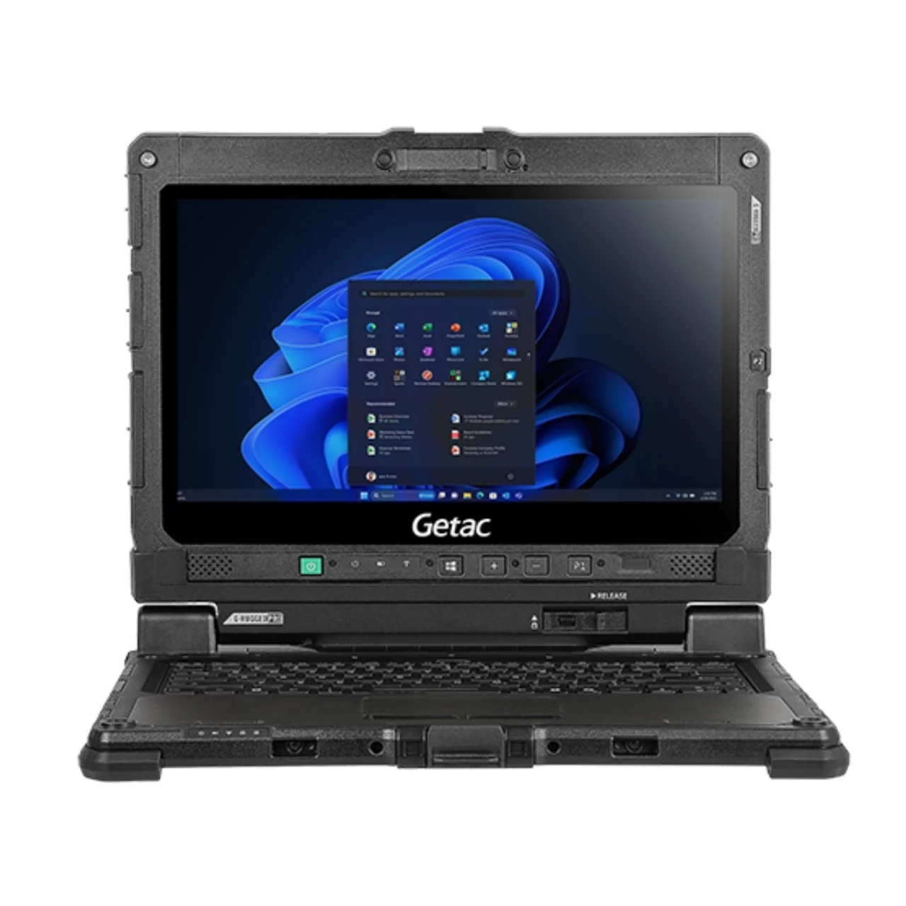 لپ تاپ استوک تبلت شو 14 اینچی جیتک مدل Getac K120 Rugged Core i5 8250U 8GB 256SSD