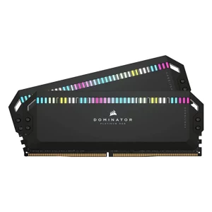 رم دسکتاپ استوک DDR5 دو کاناله 6000 مگاهرتز CL36 کورسیر مدل Dominator Platinum RGB ظرفیت 32 گیگابایت