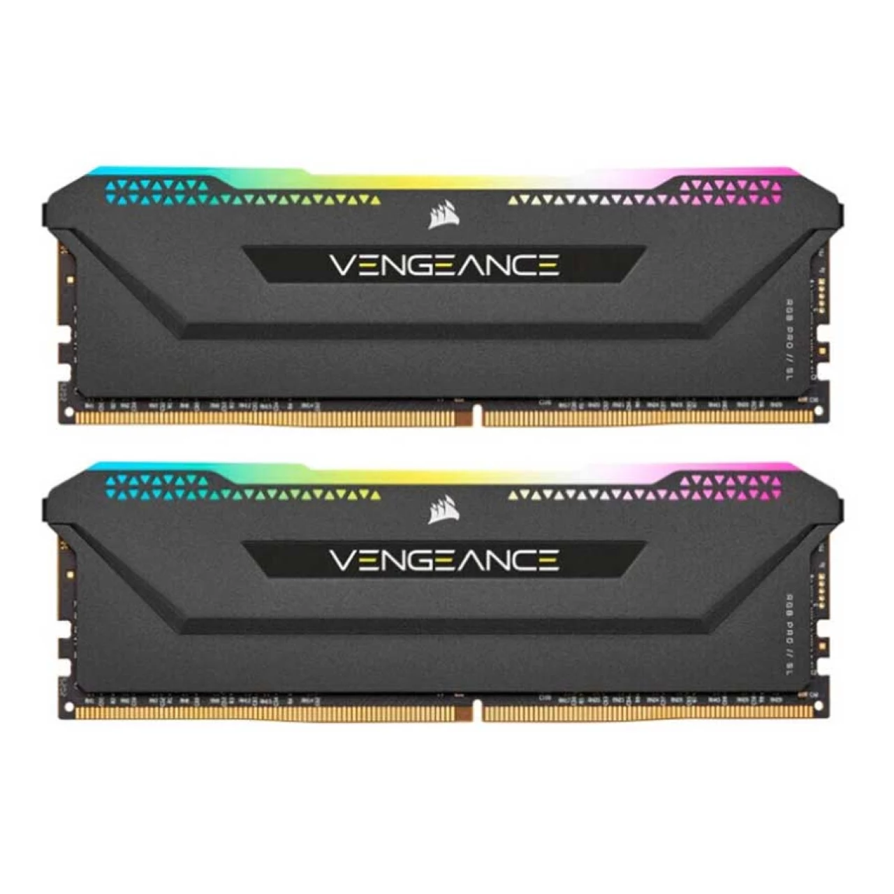 رم دسکتاپ استوک DDR4 دو کاناله 3600 مگاهرتز CL18 کورسیر مدل Corsair VENGEANCE RGB PRO SL ظرفیت 32 گیگابایت