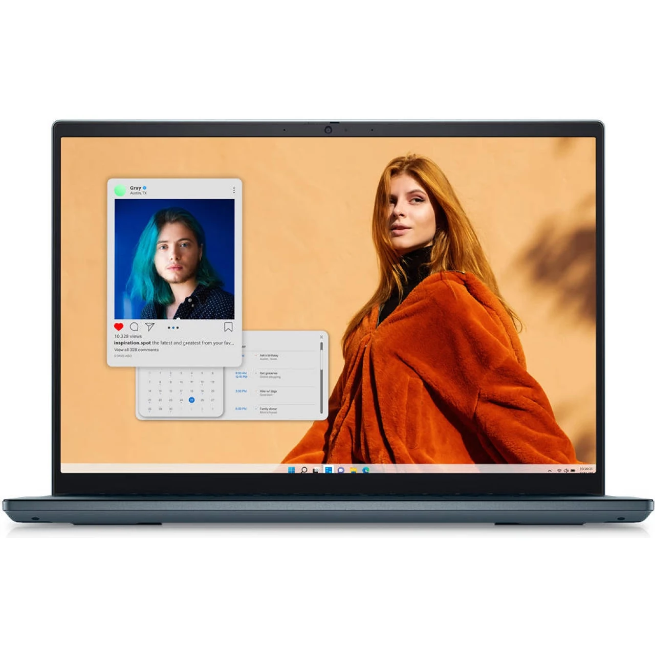 لپ تاپ استوک 14 اینچی دل مدل Dell Inspiron 14 Plus 7420 Core i7 12700H 16GB 512SSD