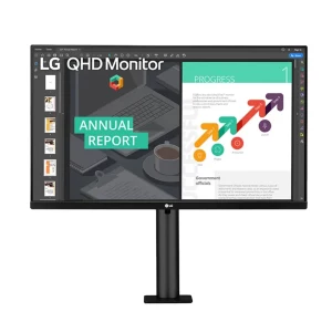 مانیتور استوک 27 اینچی اسپیکر دار ال‌جی مدل LG 27QN88 