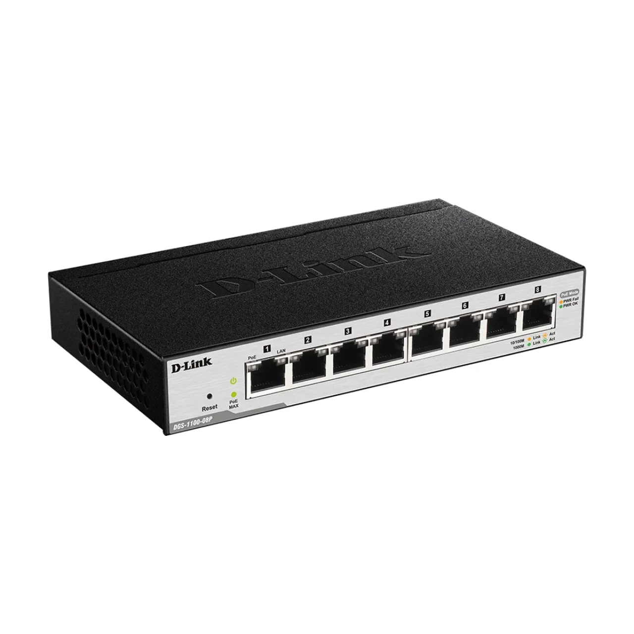 سوئیچ استوک 8 پورت دی لینک مدل D-Link DGS-1100-08P