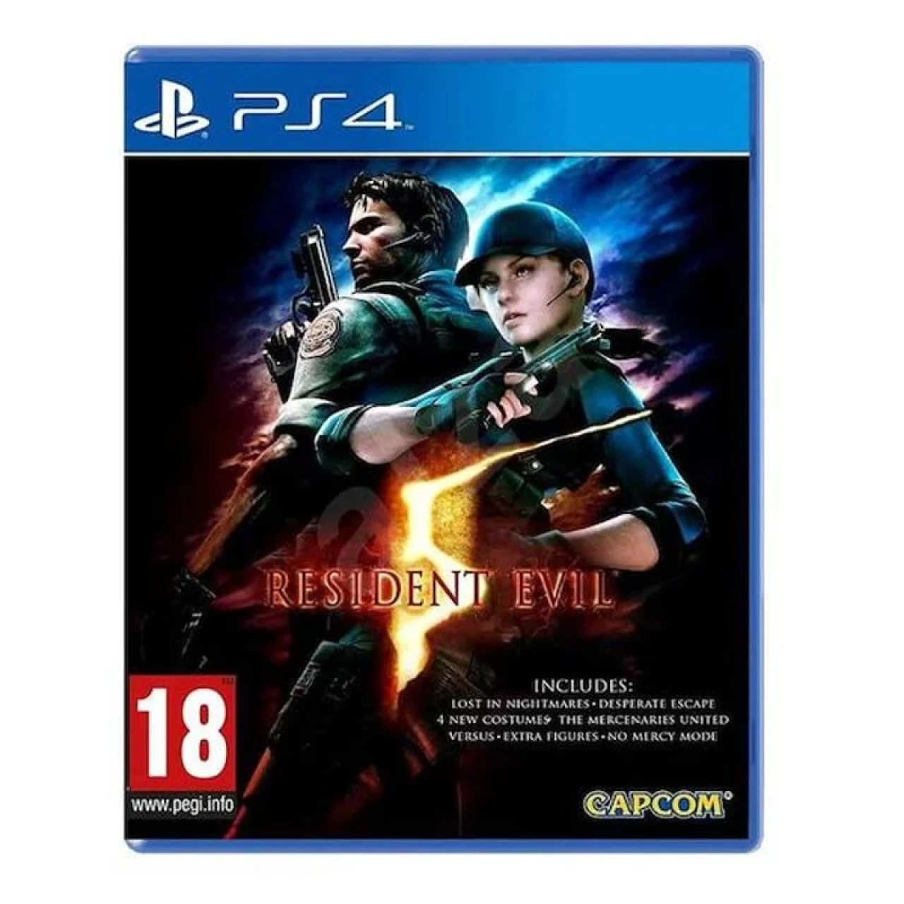 بازی استوک Resident Evil 5 مخصوص PS4