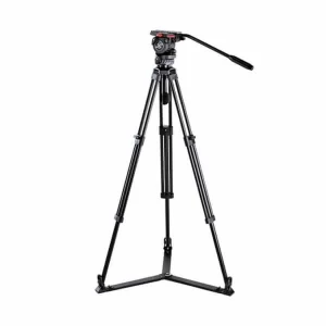 سه‌ پایه استوک دوربین ساچلر مدل Sachtler FSB-4 Aluminum Tripod System