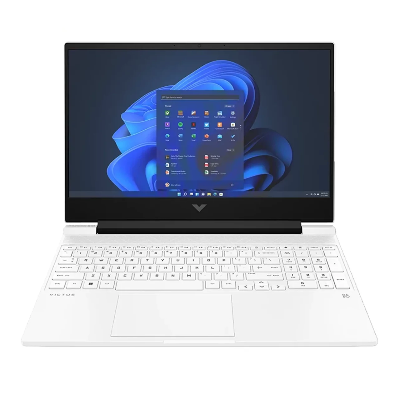 لپ تاپ استوک گرافیک دار 16 اینچی اچ پی مدل HP Victus 16 R5 8645HS 8GB 512SSD RTX 4060 8GB