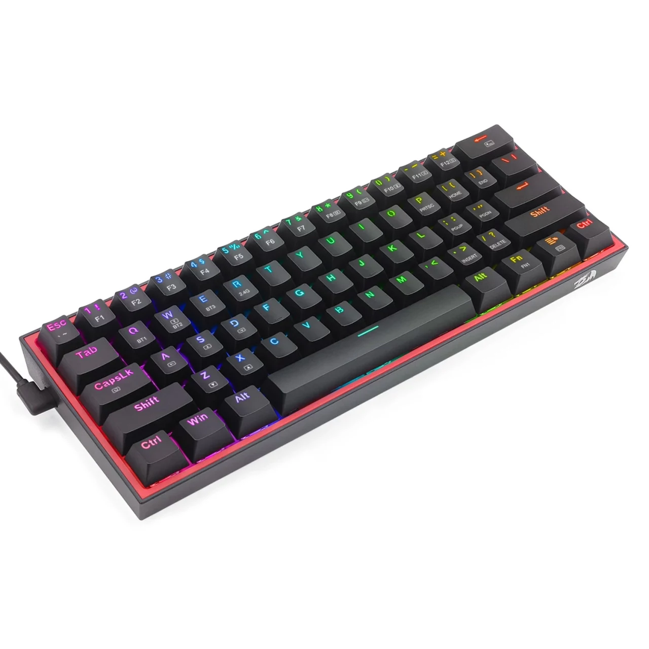 کیبورد استوک گیمینگ ردراگون مدل Redragon K616 FIZZ PRO RGB