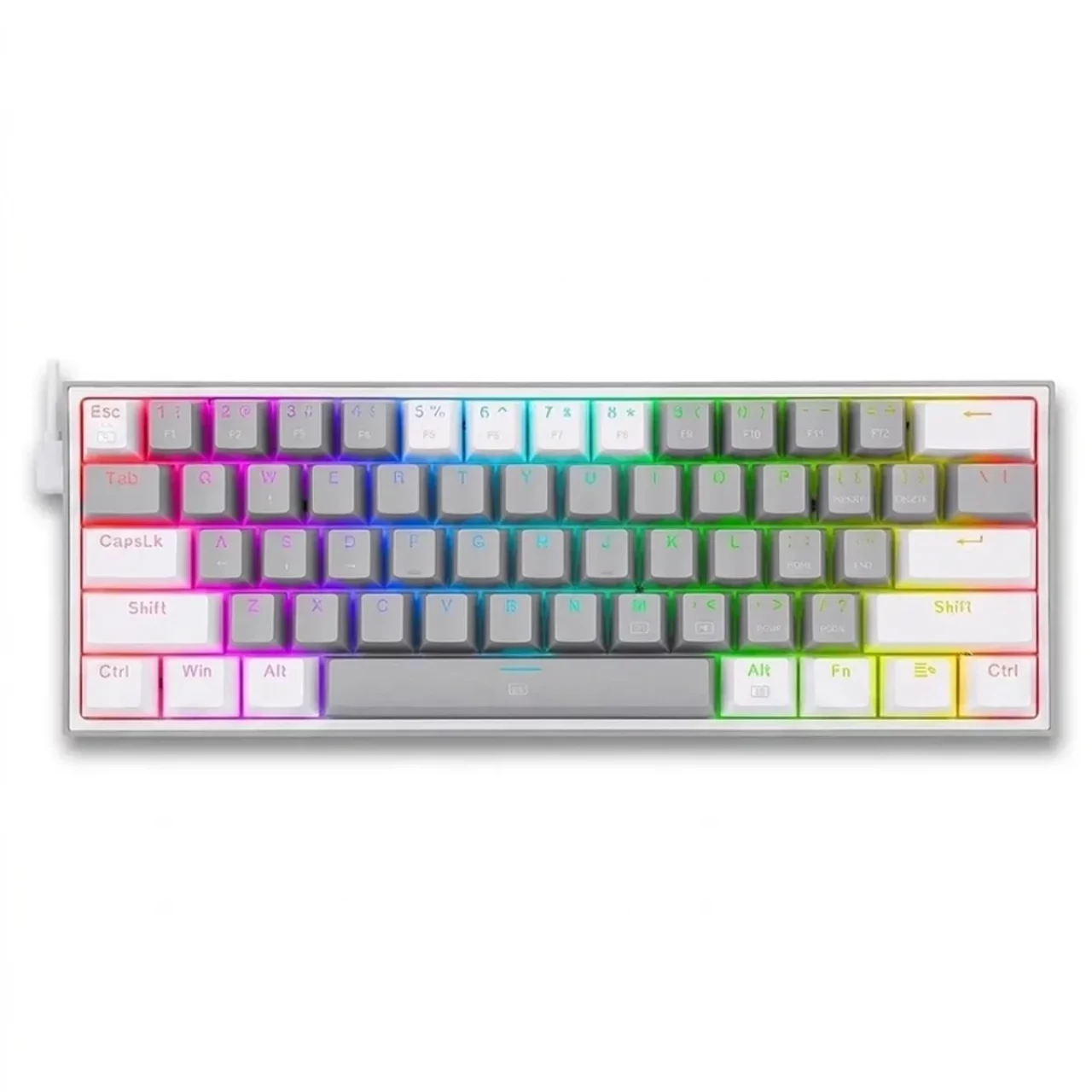 کیبورد استوک گیمینگ ردراگون مدل Redragon Fizz K617