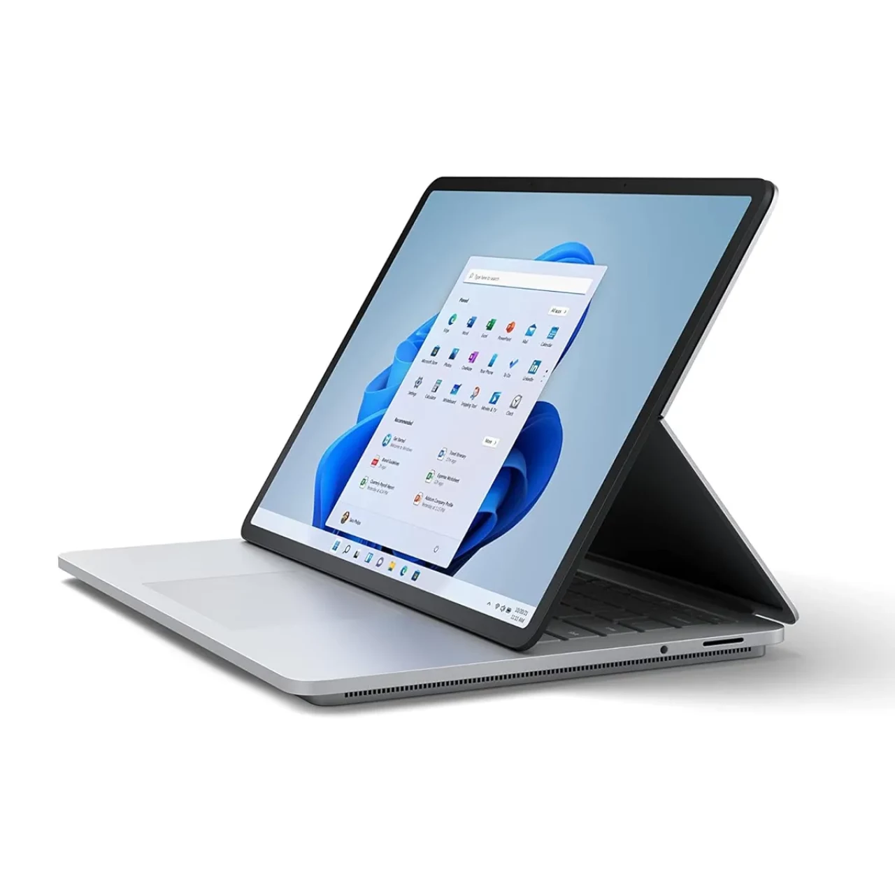 لپ تاپ استوک تبلت شو گرافیک دار 14.4 اینچی مایکروسافت مدل Surface Laptop Studio 1 Core i7 11370H 32GB 1TB SSD RTX 3050 Ti 4GB