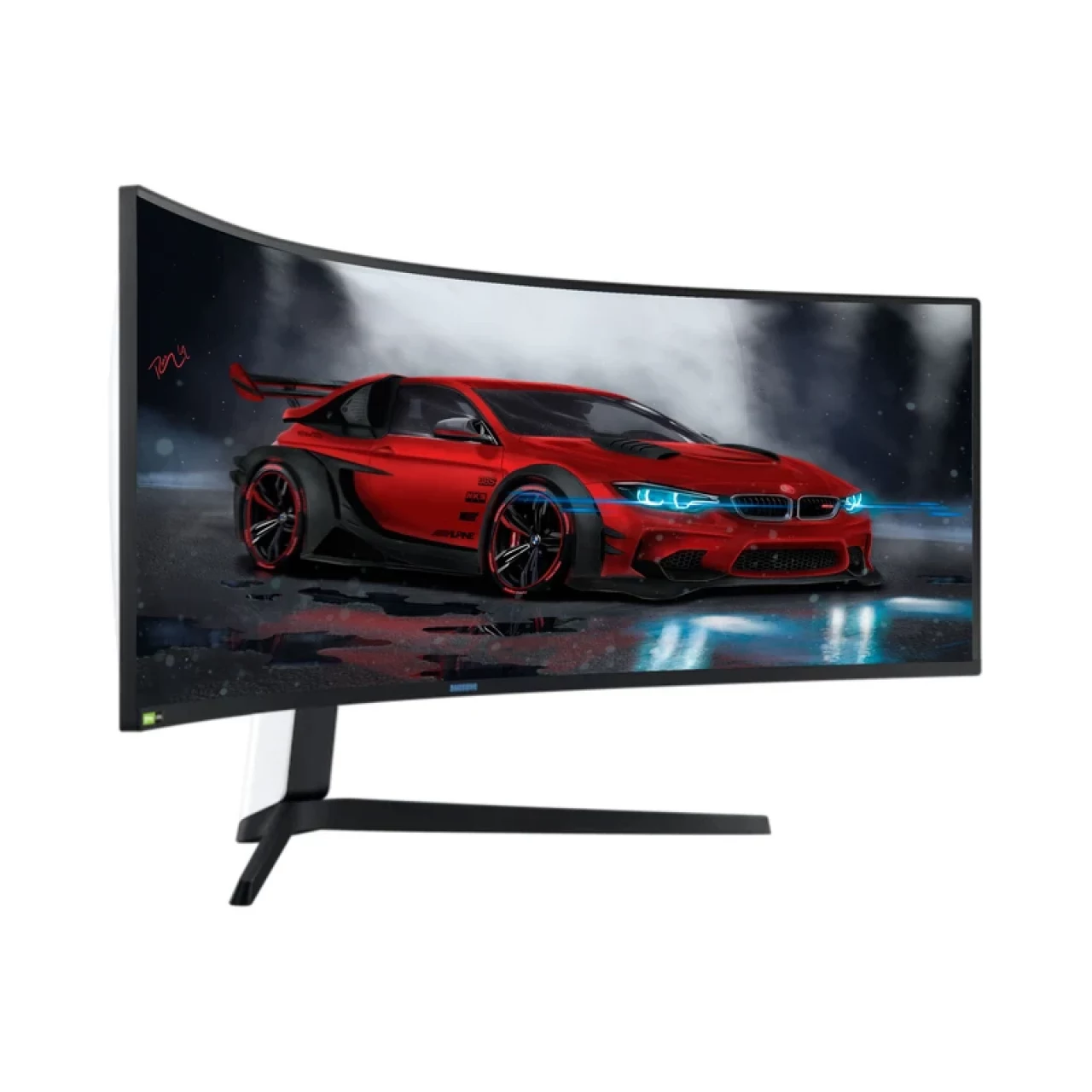 مانیتور استوک 49 اینچی گیمینگ خمیده سامسونگ مدل Samsung Odyssey LC49G9