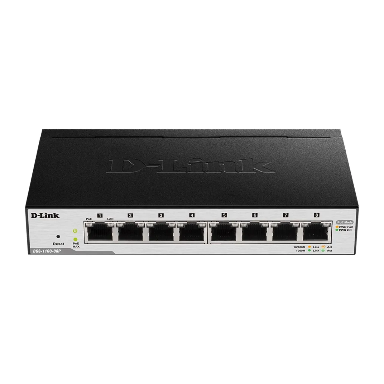 سوئیچ استوک 8 پورت دی لینک مدل D-Link DGS-1100-08P