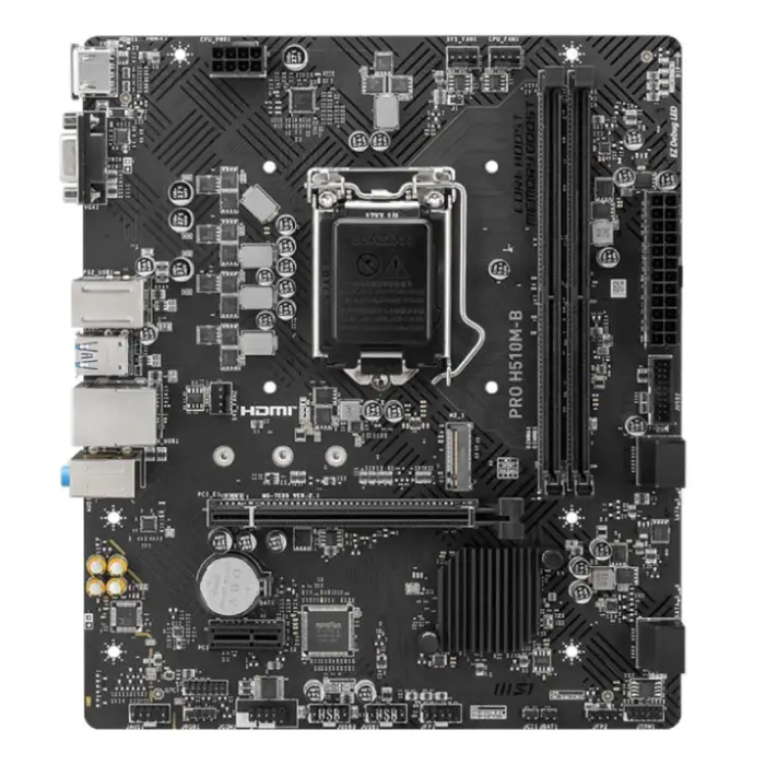 مادربرد استوک ام اس آی مدل MSI H510M DDR4