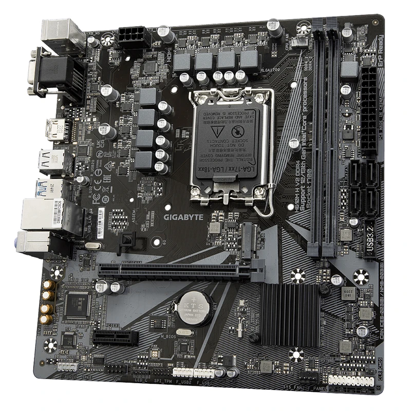 مادربرد استوک گیگابایت مدل GIGABYTE H610M DDR4