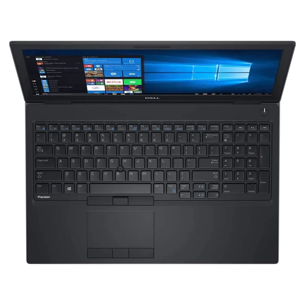 لپ تاپ استوک گرافیک دار 15.6 اینچی دل مدل Dell Precision 7530 Core i7 8850H 8GB 256SSD P1000 4GB