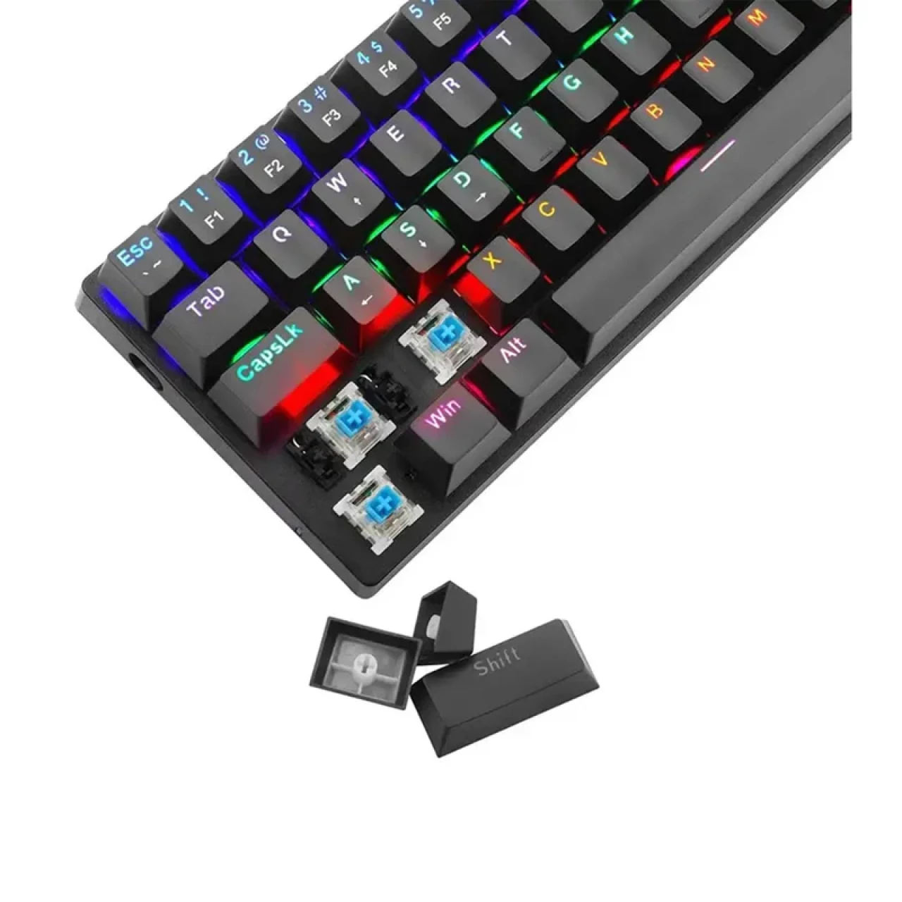 کیبورد استوک گیمینگ تی‌دگر مدل T-Dagger T-TGK321 Arena Blue Switch