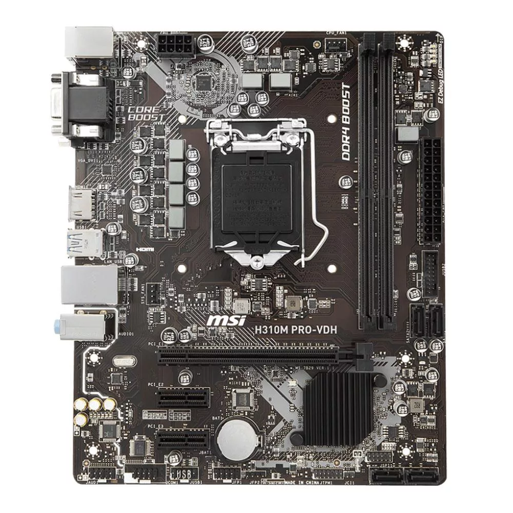 مادربرد استوک ام اس آی مدل MSI H310M DDR4