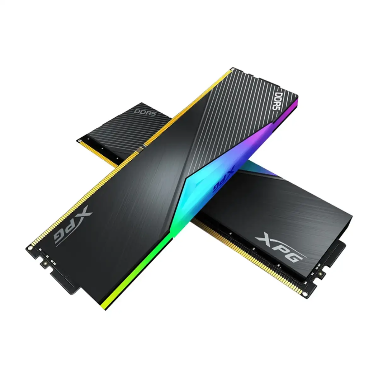 رم دسکتاپ استوک DDR5 دو کاناله 5200 مگاهرتز ای دیتا مدل Adata XPG RGB ظرفیت 32 گیگابایت