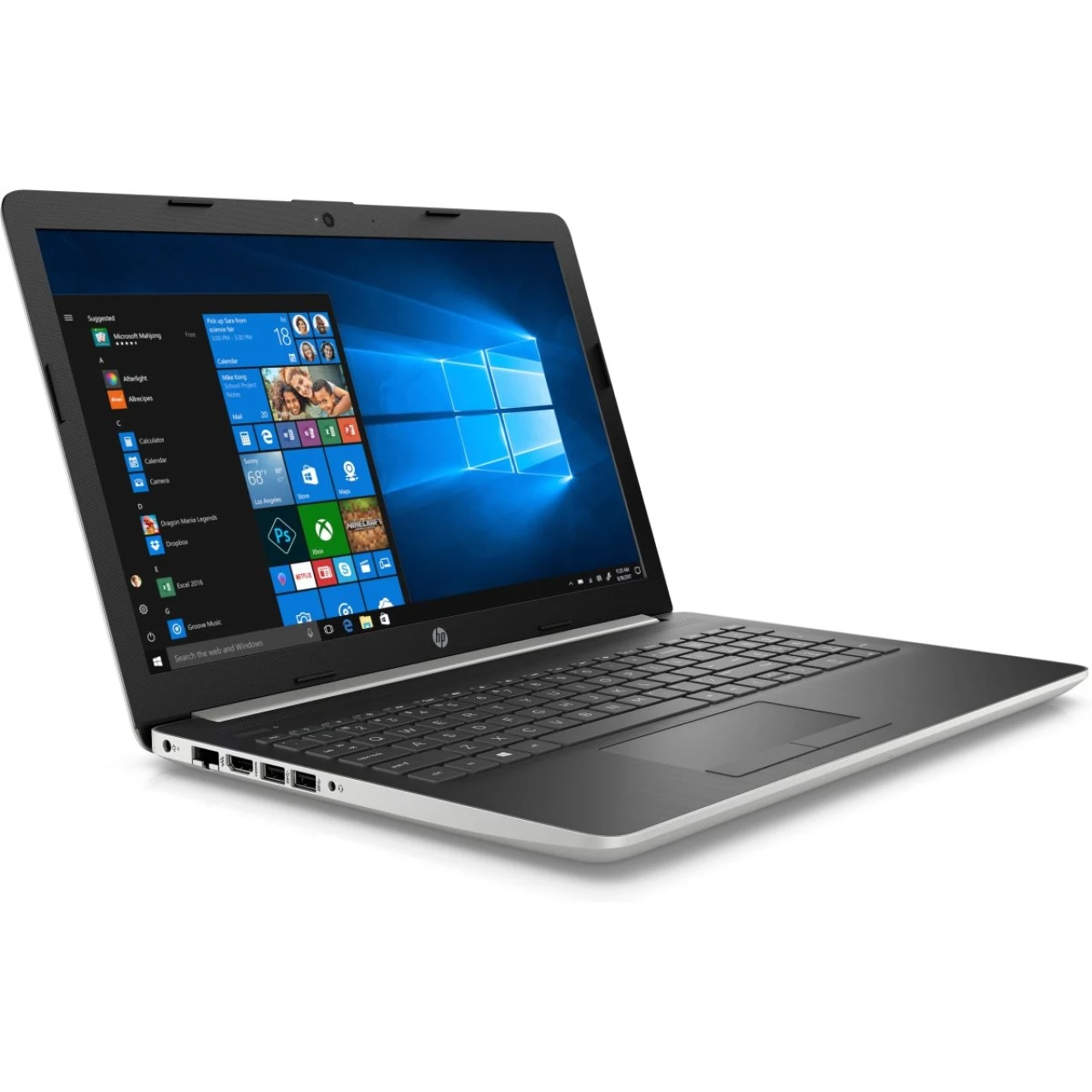 لپ تاپ استوک لمسی 15.6 اینچی اچ پی مدل HP Laptop 15 core i5 7200U 8GB 256GB