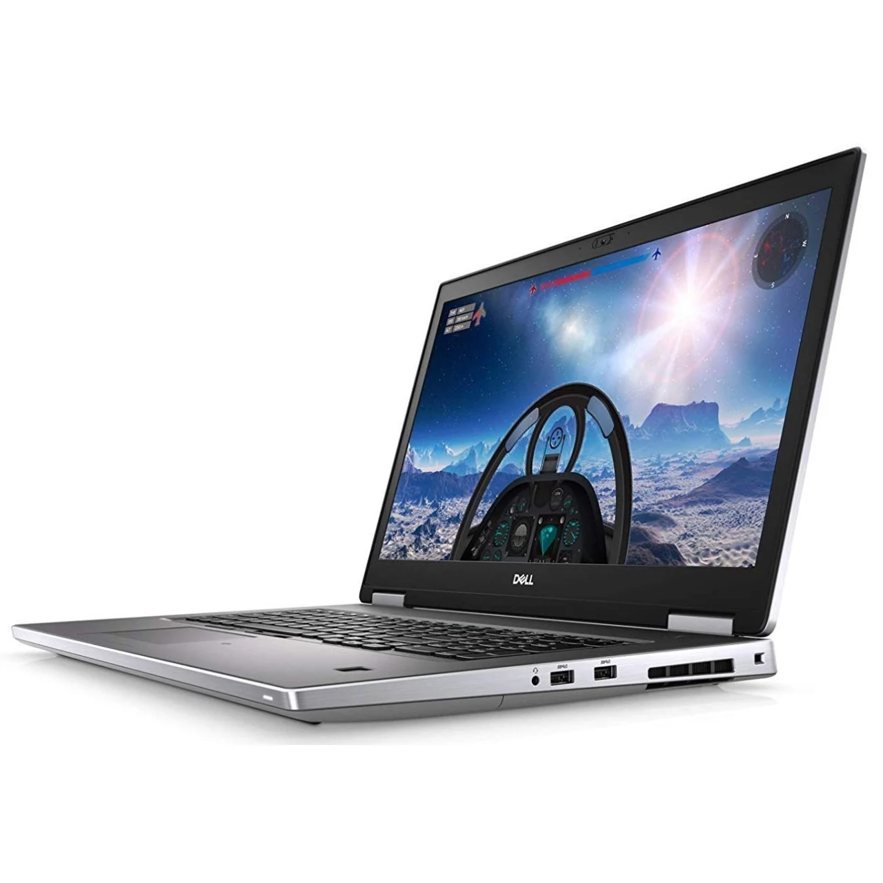 لپ تاپ استوک گرافیک دار 15.6 اینچی دل مدل Dell Precision 7740 Core i9 8650HK 16GB 512SSD P2000 4GB