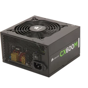 منبع تغذیه استوک 600 وات کورسیر مدل CORSAIR CX600M