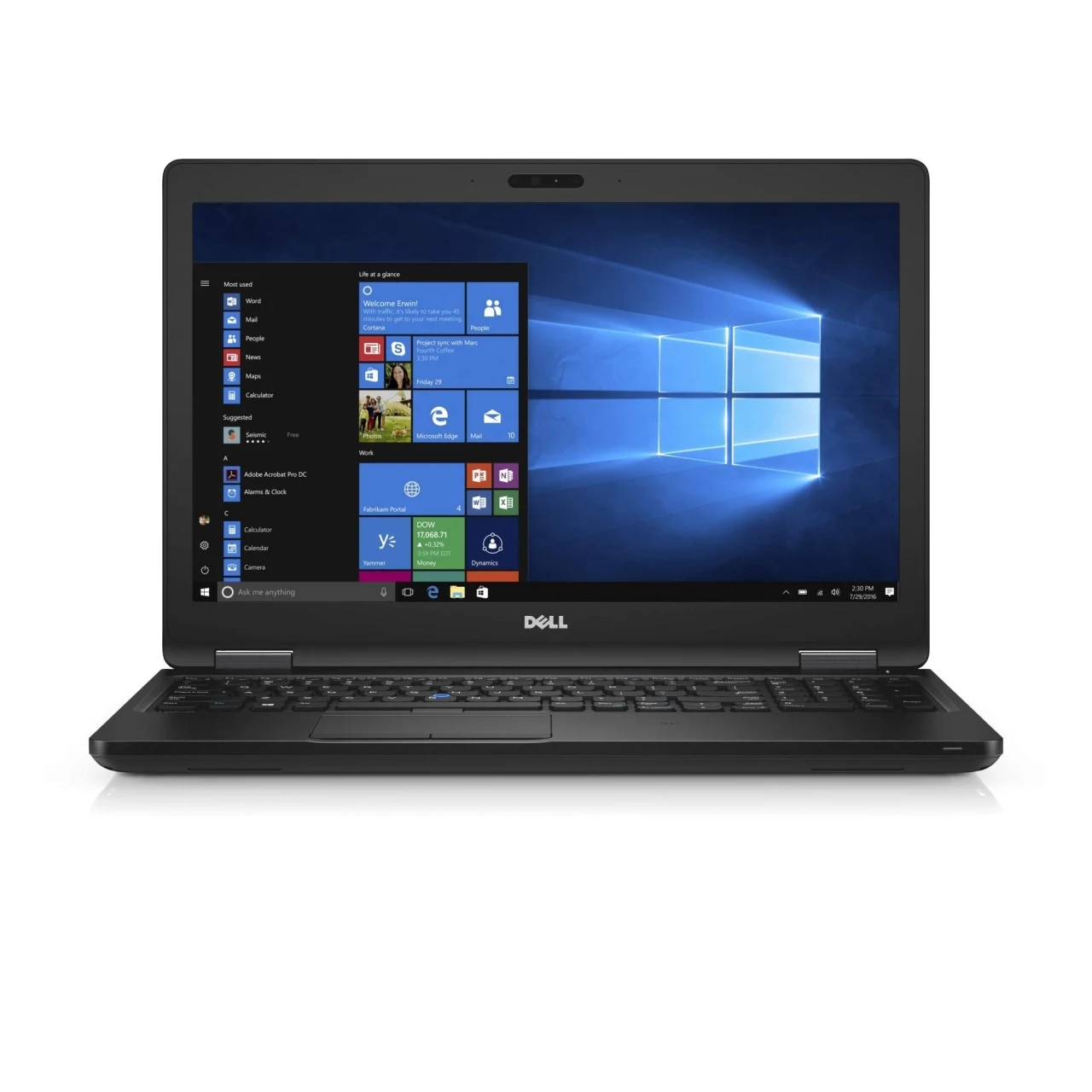 لپ تاپ استوک 15.6 اینچی دل مدل Dell Latitude 5580 Core i5 6200U 8GB 256SSD