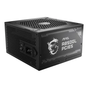 منبع تغذیه استوک 850 وات ام اس آی مدل MSI MAG A850GL PCIE5 GOLD