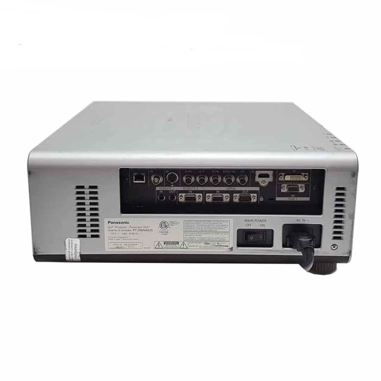 ویدئو پروژکتور استوک پاناسونیک مدل Panasonic PT-DW640