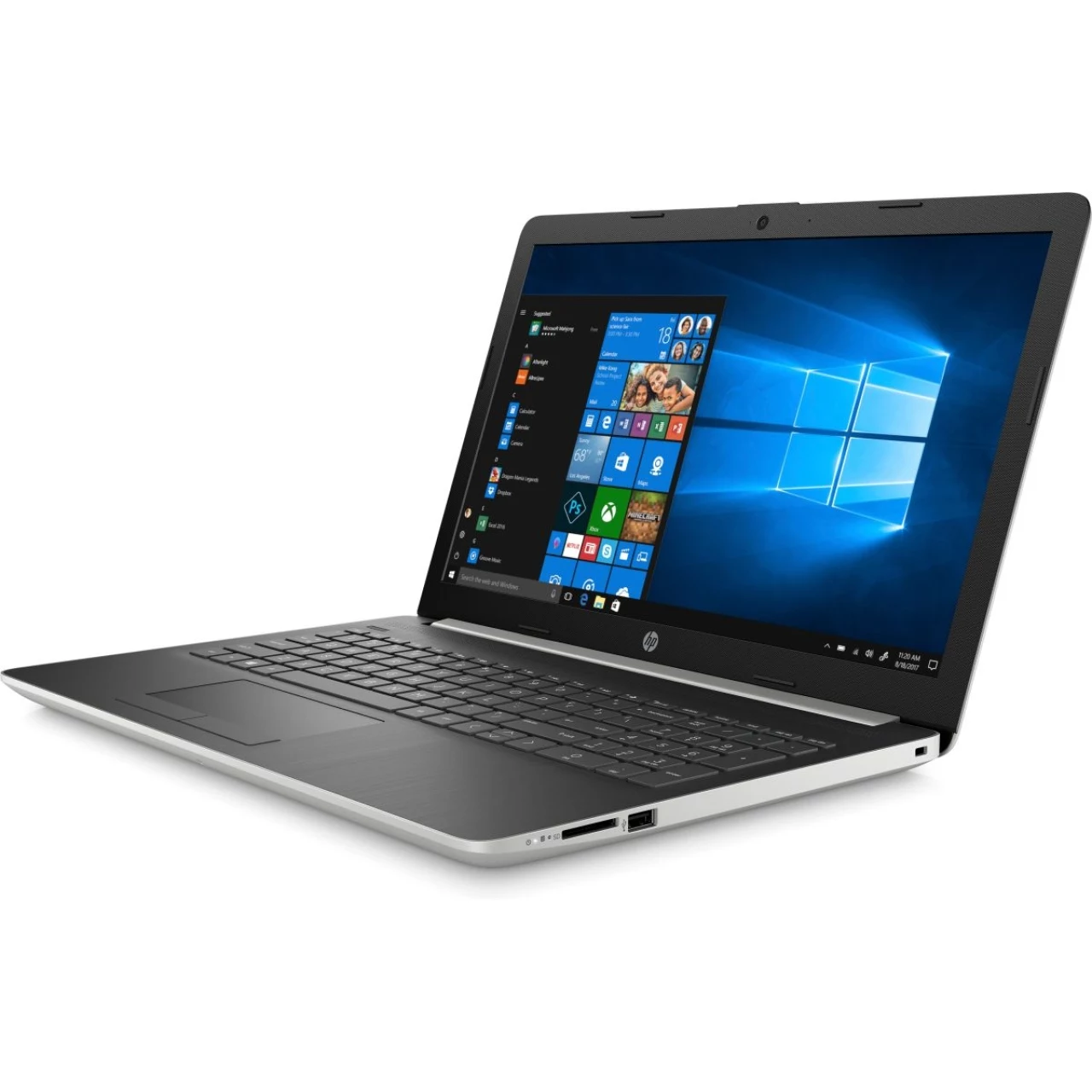 لپ تاپ استوک لمسی 15.6 اینچی اچ پی مدل HP Laptop 15 core i5 7200U 8GB 256GB
