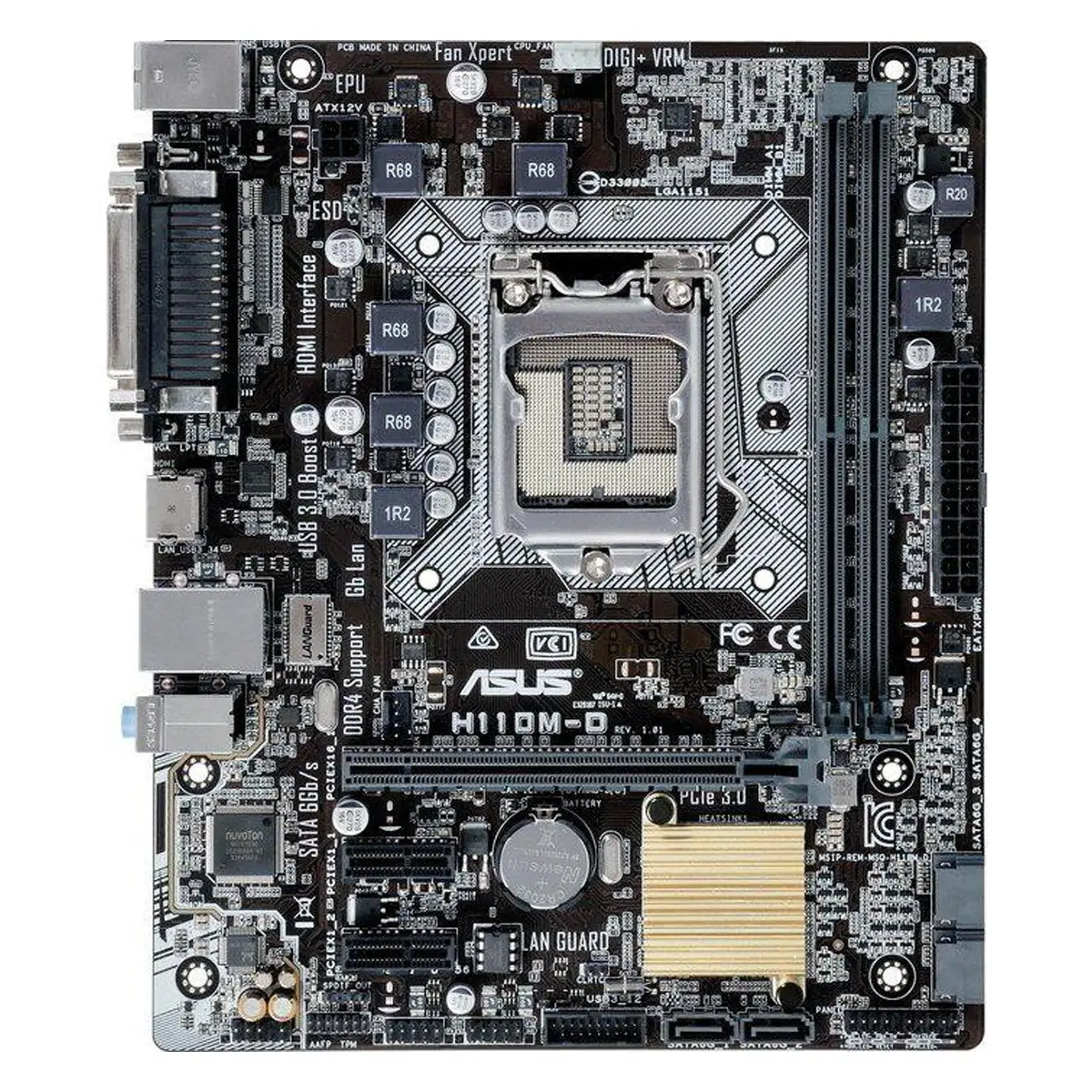 مادربرد استوک ایسوس مدل ASUS H110  DDR4