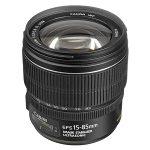 لنز استوک دوربین کانن مدل Canon EF-S 15-85mm f/3.5-5.6 IS USM