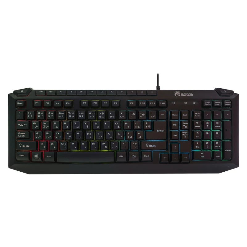 کیبورد استوک گیمینگ گرین مدل Green GK701