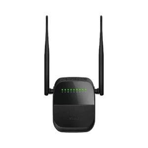 مودم روتر استوک ADSL2 Plus بی‌سیم N300 دی-لینک مدل D-Link DSL-124 New