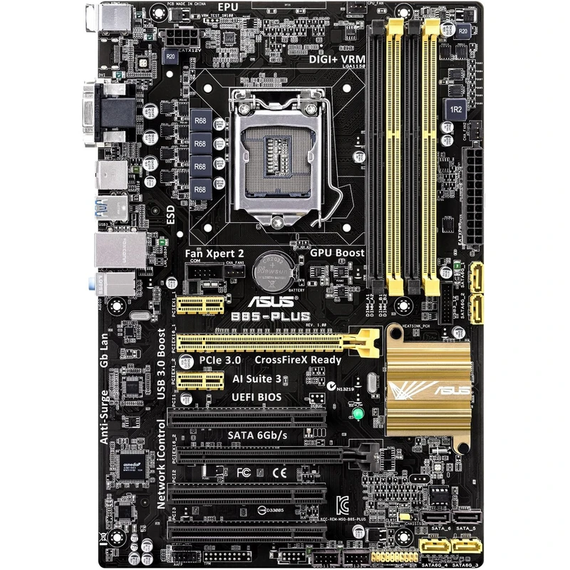 مادربرد استوک ایسوس مدل ASUS B85-PLUS DDR3
