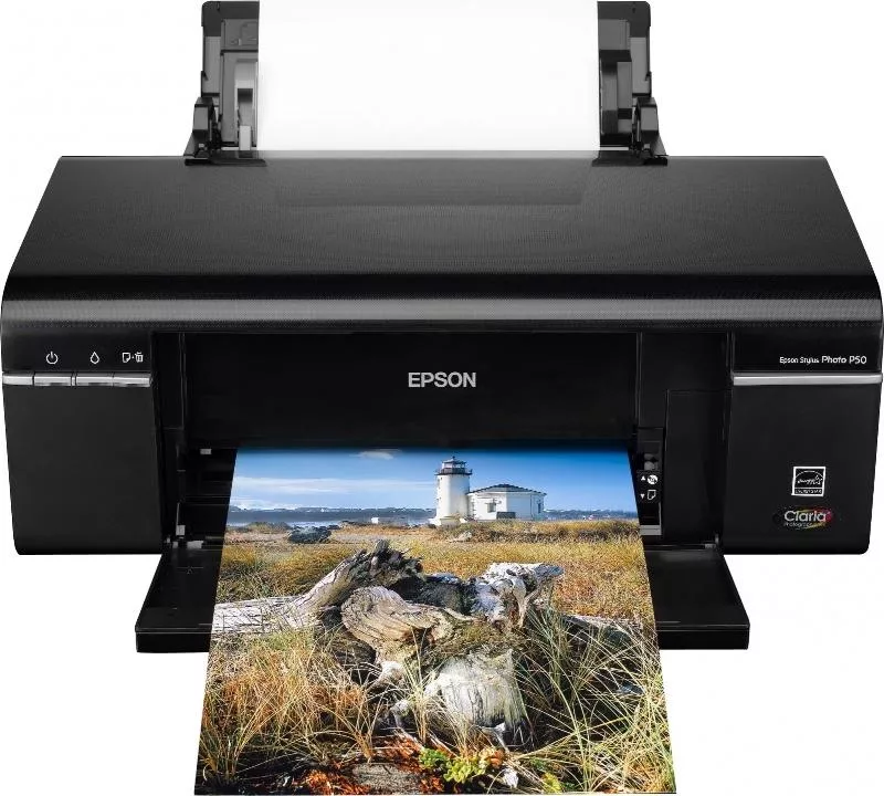 پرینتر استوک جوهرافشان رنگی تک‌کاره اپسون مدل Epson Stylus Photo P50