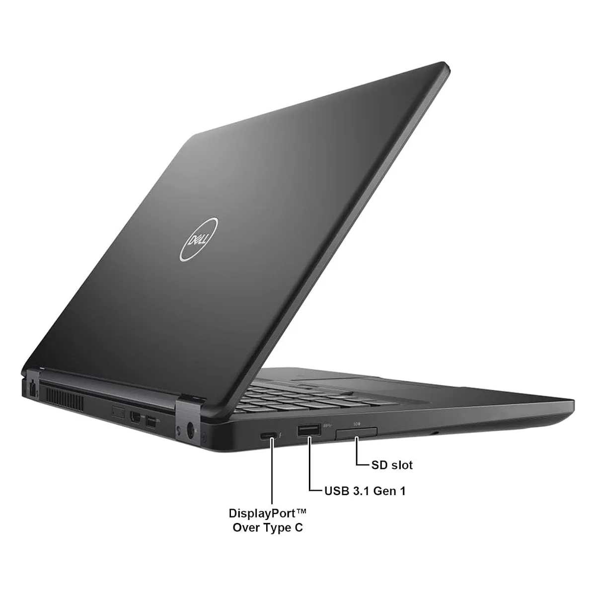 لپ تاپ استوک گرافیک دار 14 اینچی دل مدل Dell Latitude 5490 Core i7 8650U 8GB 256SSD MX130 2GB