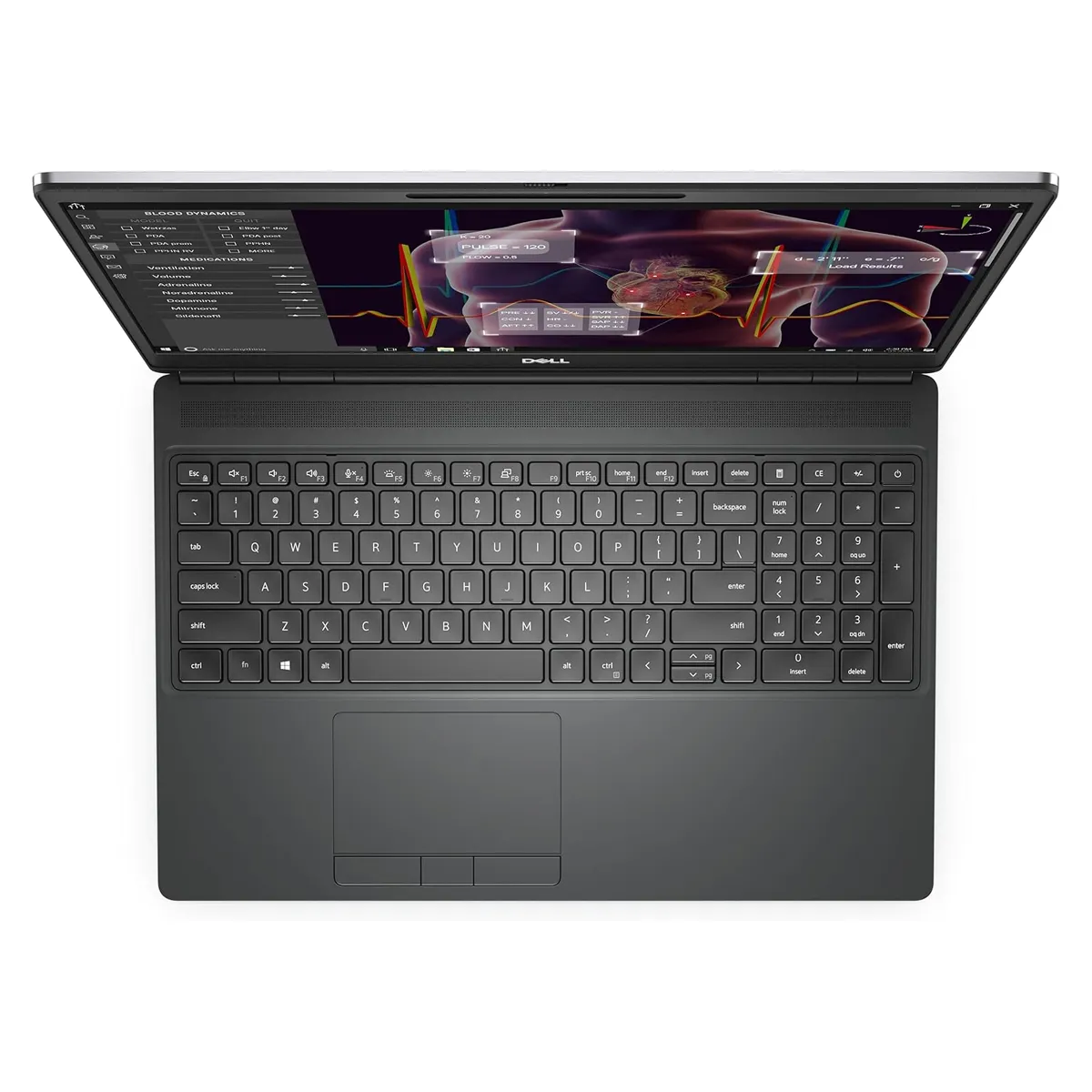 لپ تاپ استوک گرافیک دار 17.3 اینچی دل مدل Dell Precision 7750 Core i9 10850H 16GB 512SSD RTX 3000 6GB