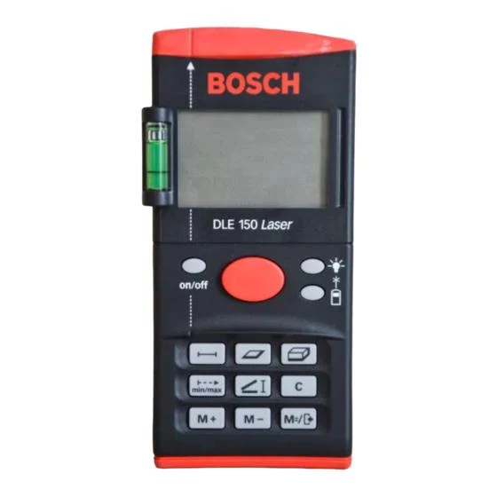 متر لیزری استوک بوش مدل Bosch DLE 150