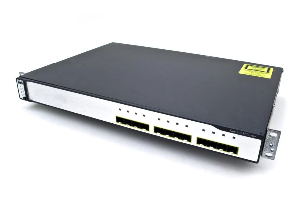 سوئیچ استوک 12 پورت سیسکو مدل Cisco Catalyst WS-C3750G-12S-S