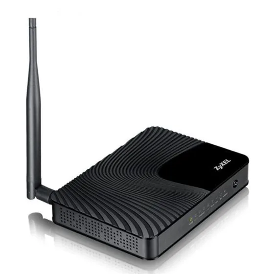 مودم روتر استوک ADSL2 Plus بی سیم زایکسل مدل ZYXEL DEL1202-T10A/B