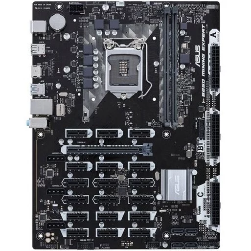 مادربرد استوک ایسوس مدل ASUS B250 Mining Expert DDR4