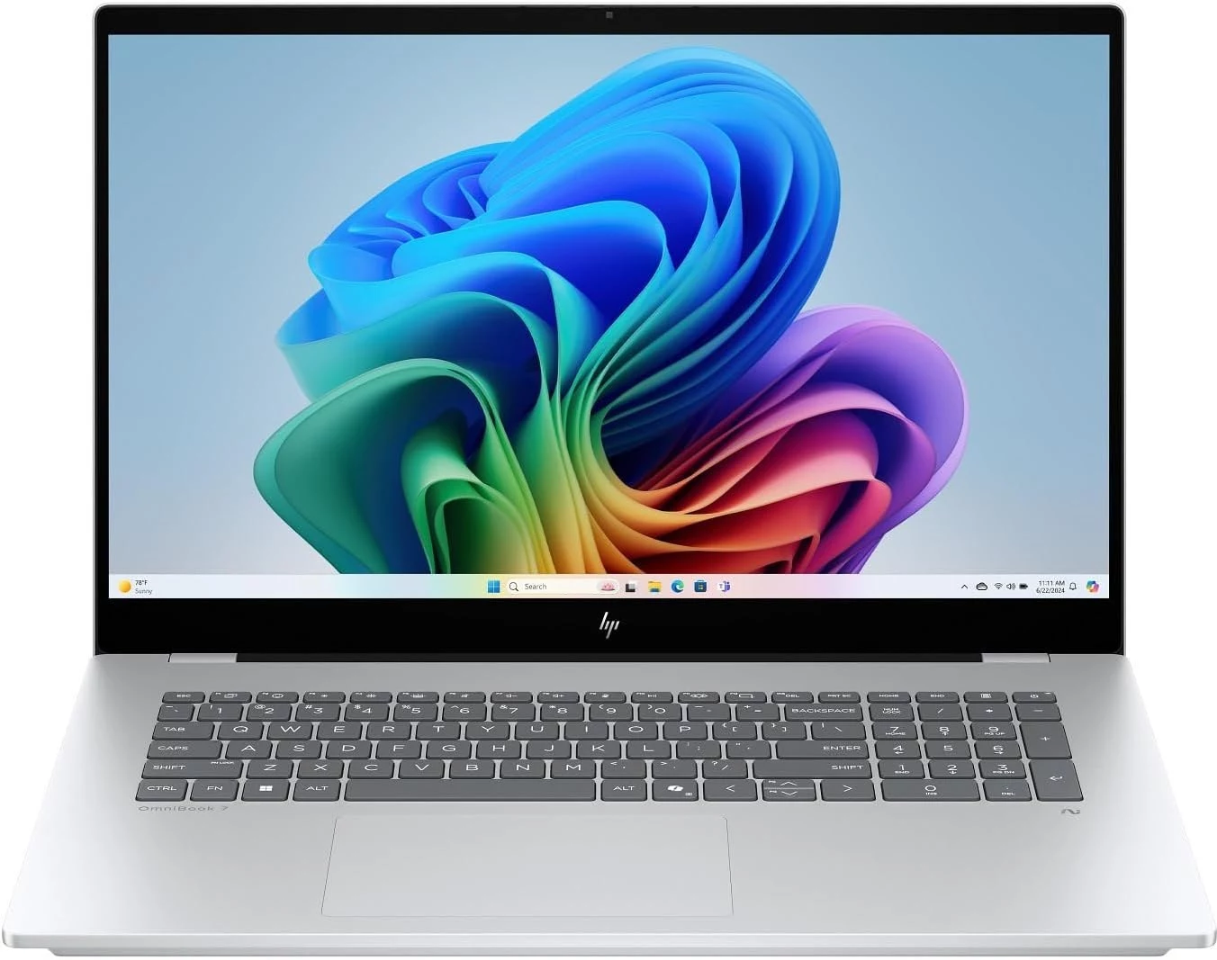 لپ تاپ استوک 17 اینچی اچ پی مدل HP OmniBook 7 Ultra 7 258V 32GB 1TB SSD