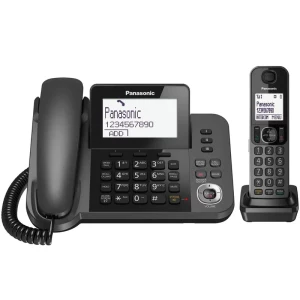 تلفن استوک باسیم و بی‌سیم پاناسونیک مدل Panasonic KX-TGF320